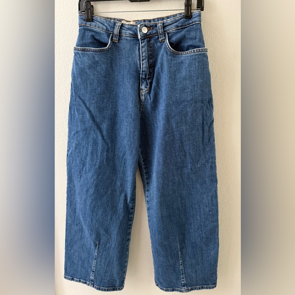 Pilcro Mid-Rise Barrel Jeans